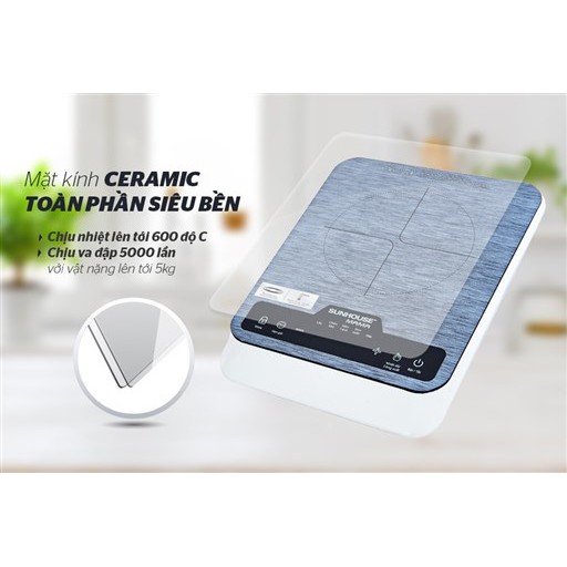 BẾP ĐIỆN TỪ CẢM ỨNG SUNHOUSE MAMA SHD6858