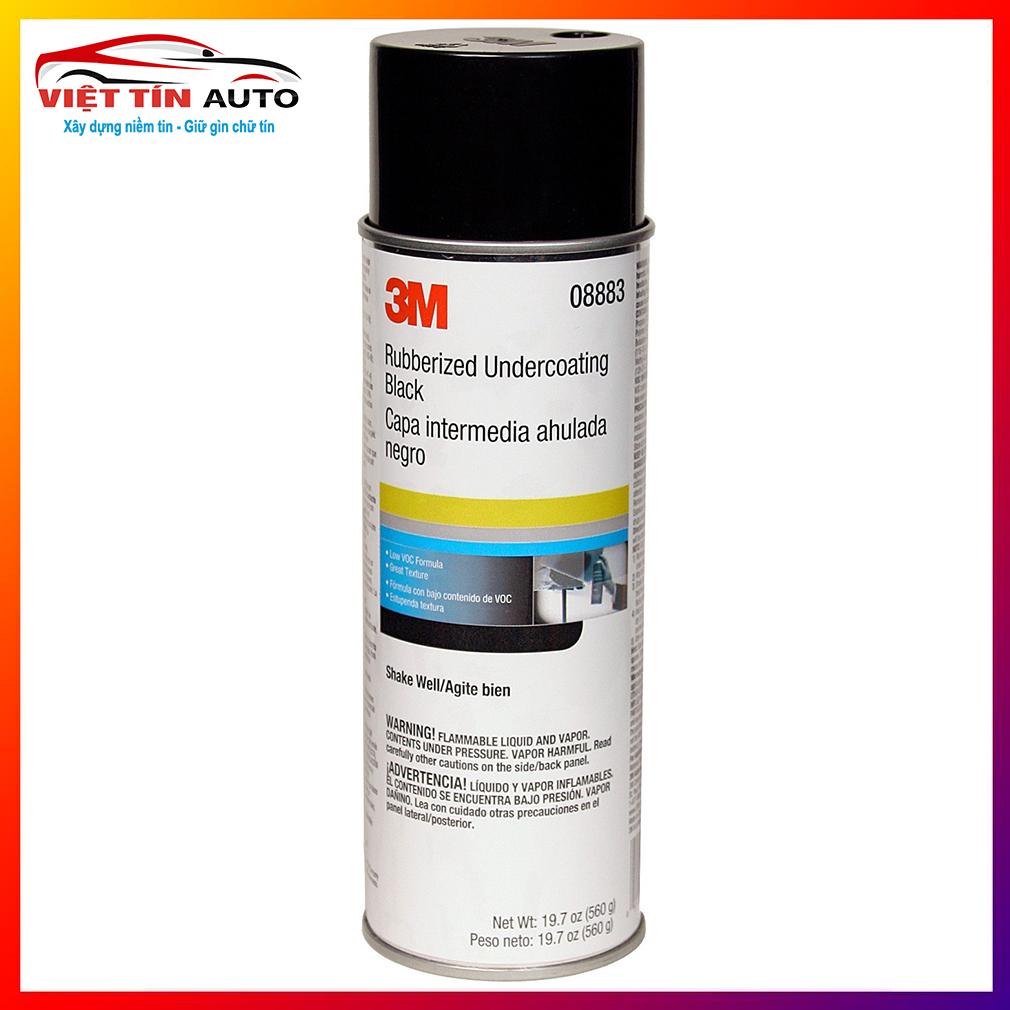 Chai Xịt Sơn Phủ Gầm Cao Cấp 3M Rubberized Undercoating Black 560g