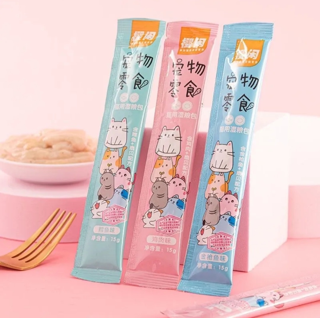 [Siêu rẻ]Súp thưởng cho mèo Shizuka 15g