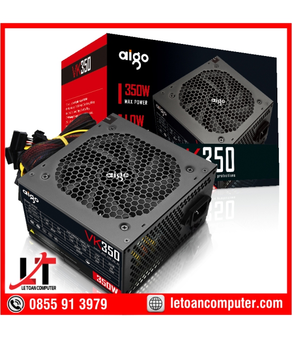 Nguồn Máy Tính AIGO VK350 350W - Hàng Chính Hãng