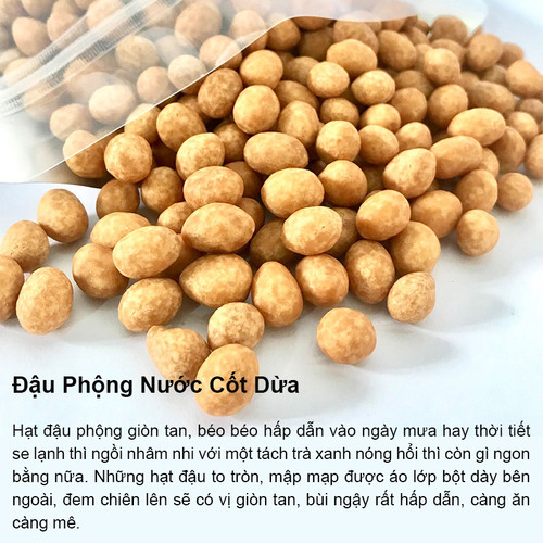Combo 1.5kg đậu phộng cốt dừa