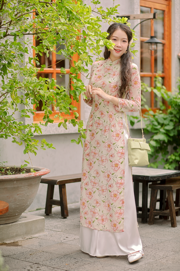 Sumire Store Túi xách nơ vuông xanh bơ