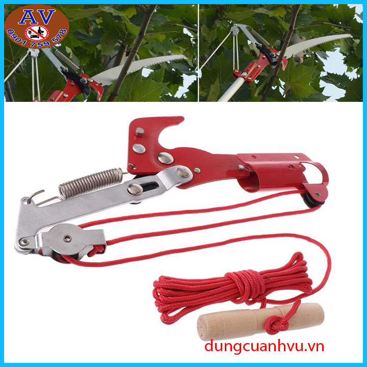 Đầu kéo tỉa cành, cắt cành cây trên cao,hái quả ,kết hợp cưa cành