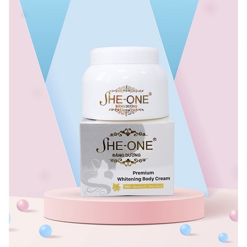 kem dưỡng thể She-one Cấp nước, giữ ẩm cho da