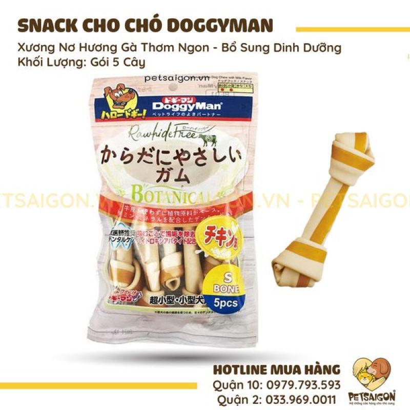 DOGGYMAN - XƯƠNG NƠ HƯƠNG GÀ CHO CHÓ