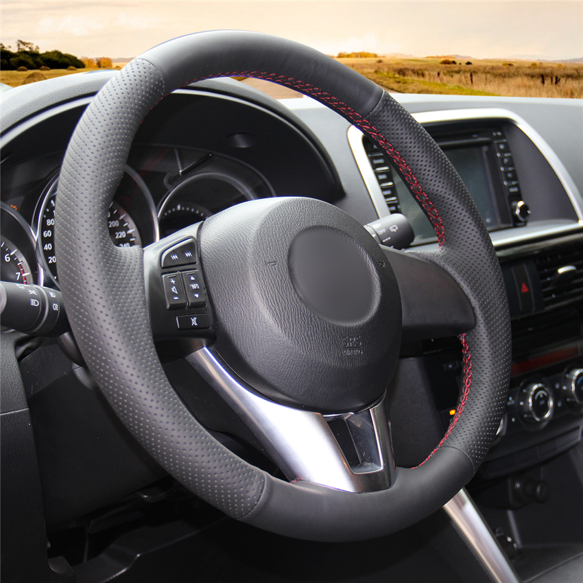 Bọc vô lăng xe Mazda 2, Mazda 3, Mazda 6, Mazda CX5 2013-2017