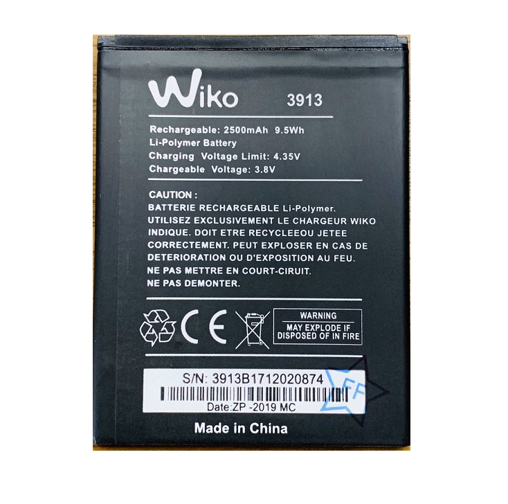 Pin điện thoại Wiko JERRY 2 / 3913