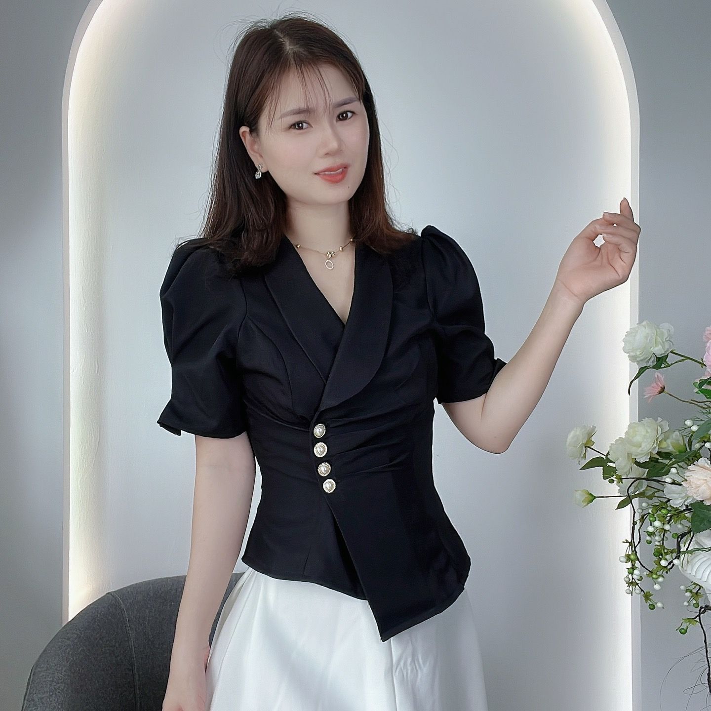 PLUM11- ÁO PLUM CÔNG SỞ SANG TRỌNG