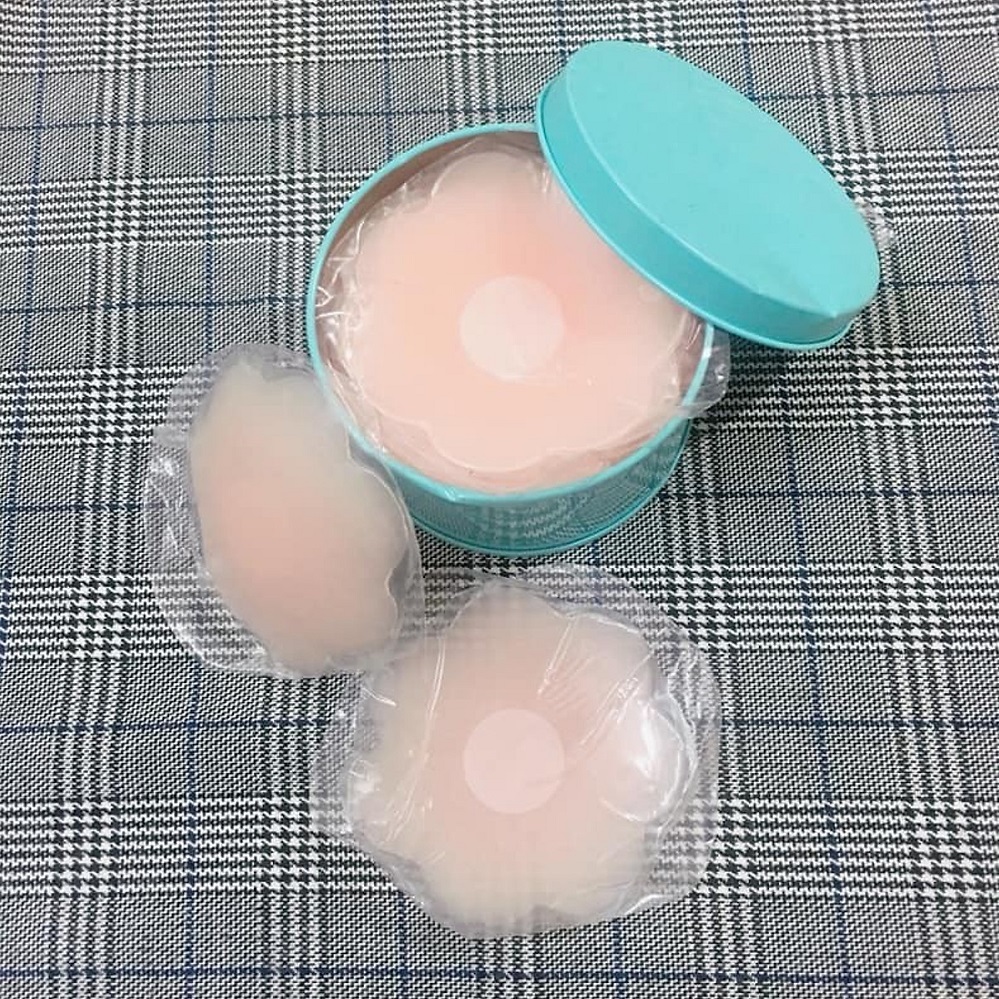 Hộp 5 Đôi Dán Nhũ Hoa Silicon Siêu Mềm 1401