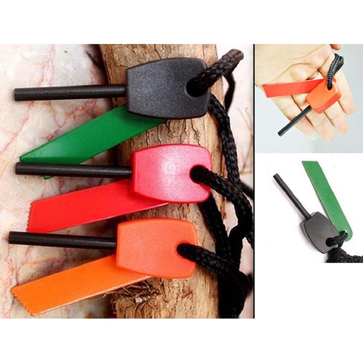 Đá đánh lửa sinh tồn Chuẩn Men bằng ma sát, dụng cụ tạo lửa sinh tồn - GD0612