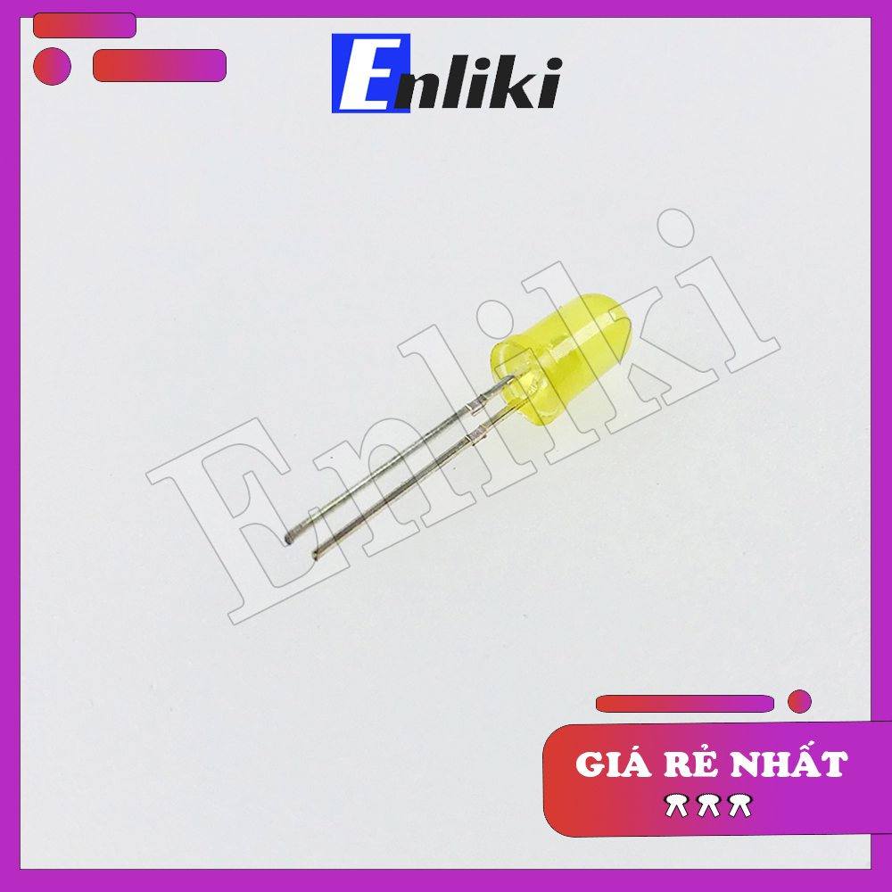 5 Chiếc Led 5mm vàng