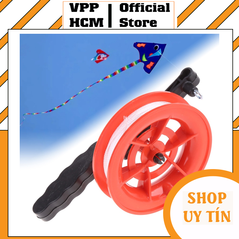Dây thả diều cuộn 60m kèm quay tay - dây thả diều có tay cầm