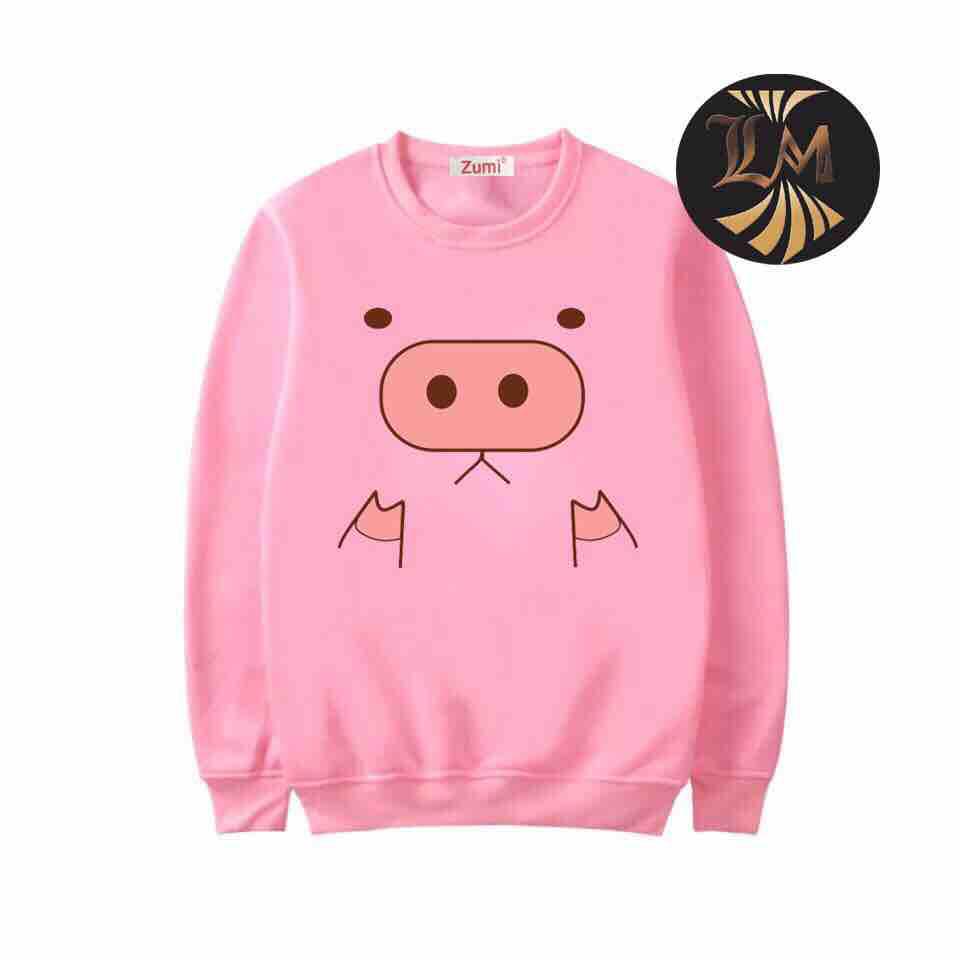 [HCM]( có big size từ 35kg- 100kg) ÁO SWEATER NAM NỮ HEO DỄ THƯƠNG