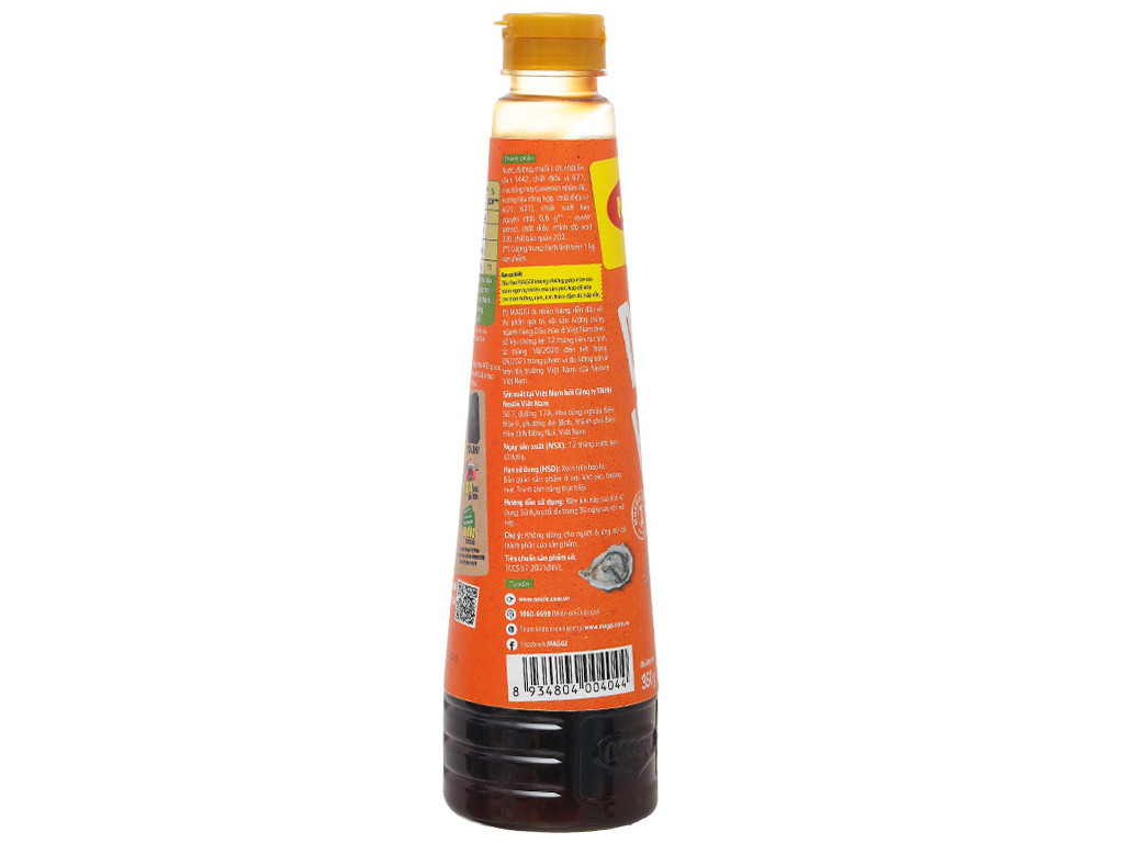 Dầu hào Maggi đậm đặc chai 350g