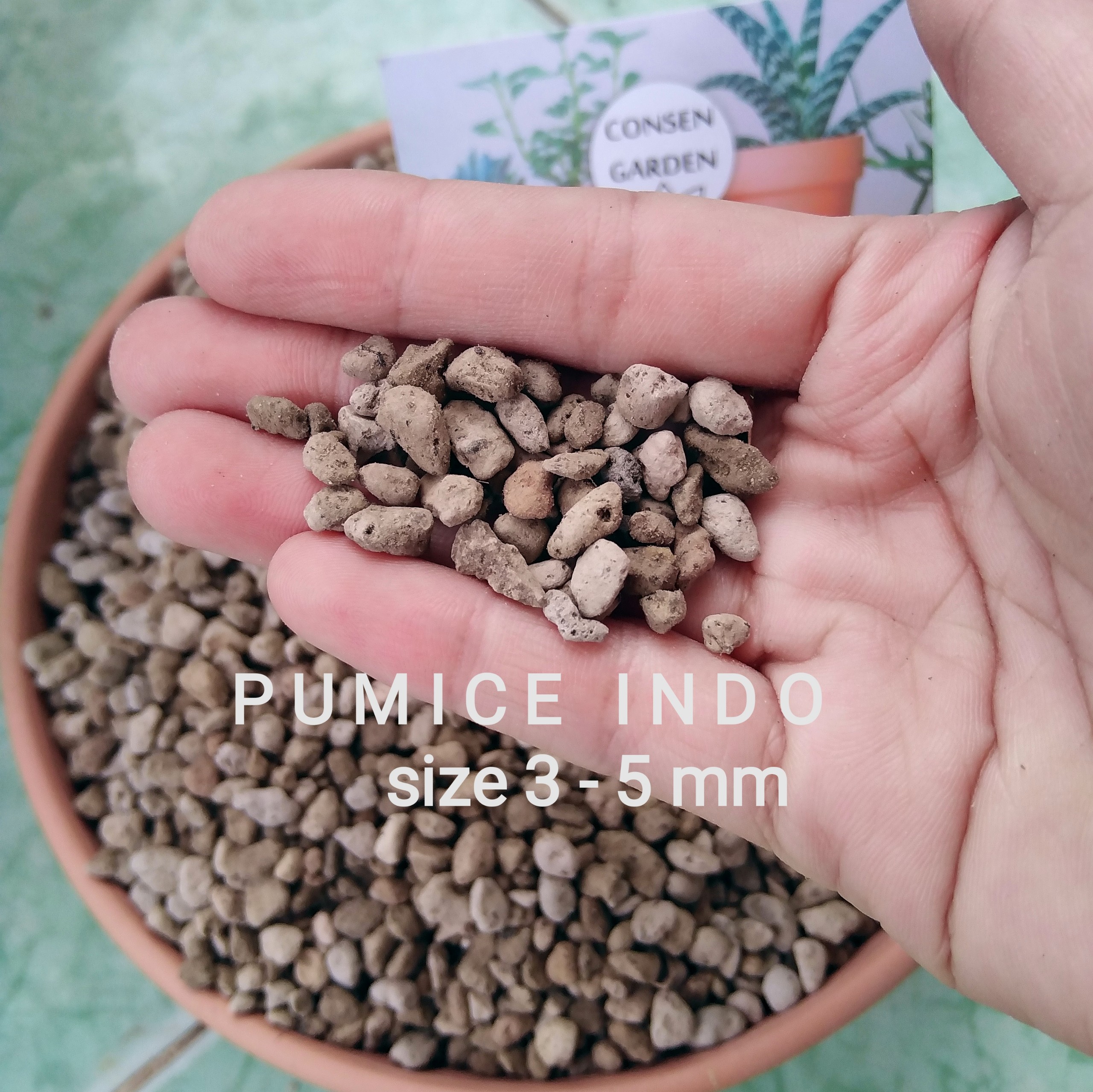 Túi 200gr Đá Pumice - Đá Bọt Núi Lửa Size 3-8mm