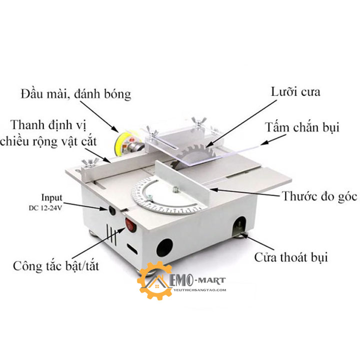 Máy cưa bàn mini đa năng V3