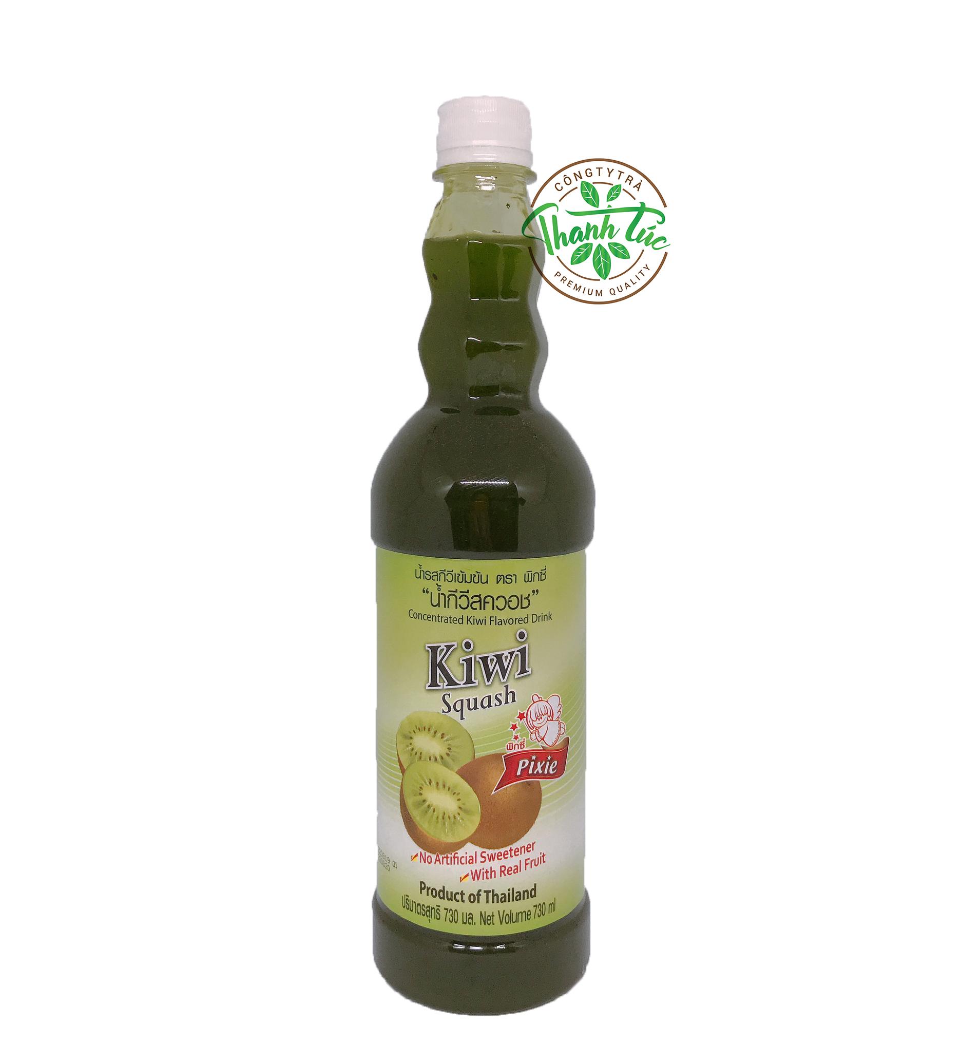 Siro Thái Lan Pixie Kiwi Chai 730ml