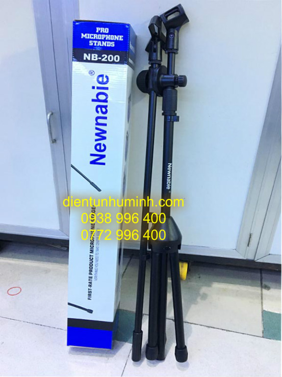 Chân micro đứng New nabie NB-200 (Đen)