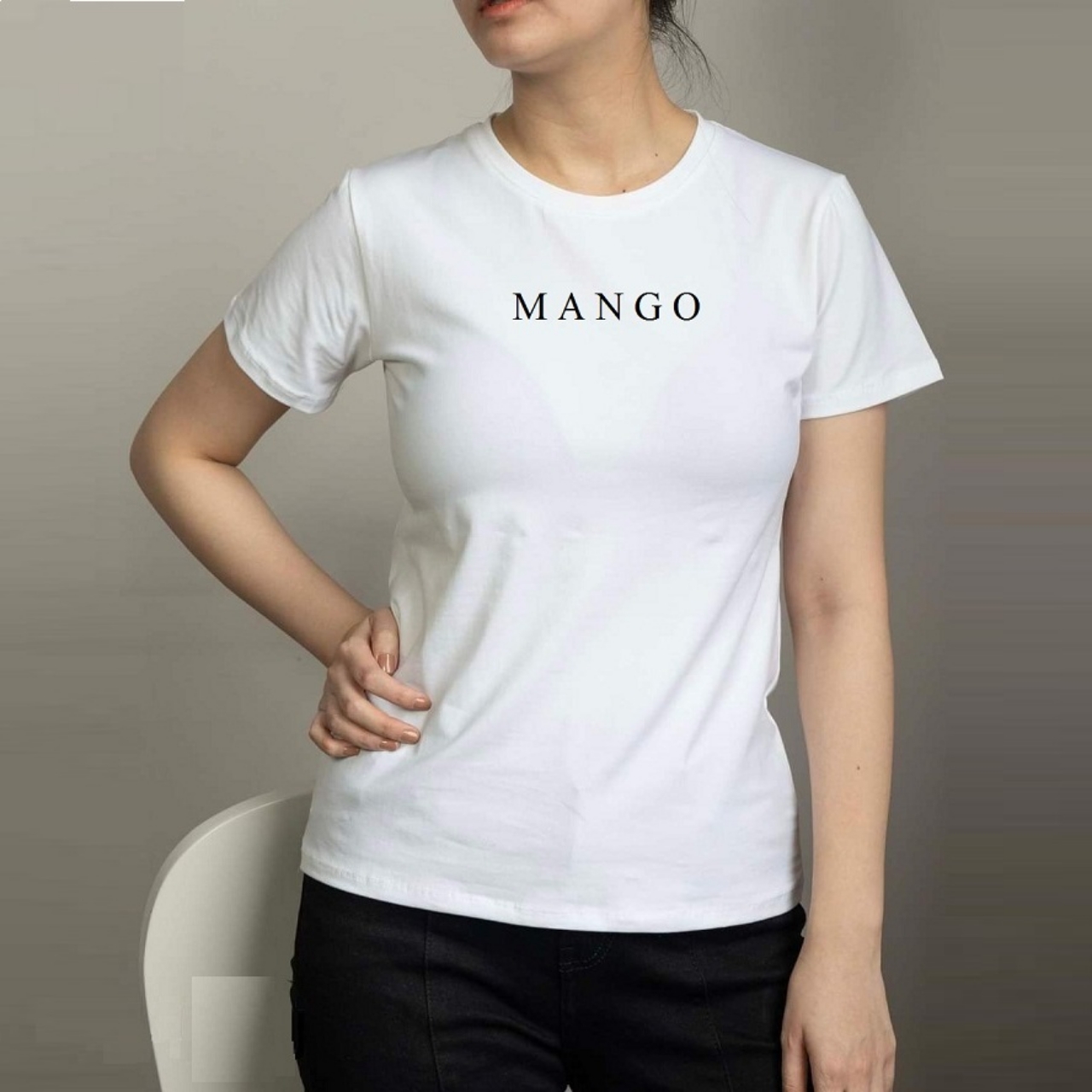 Áo Thun Nữ Mango Cổ Tròn MG01
