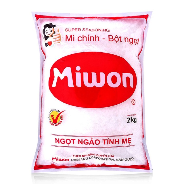 Mì Chính-Bột Ngọt Miwon 2Kg (Cánh To)