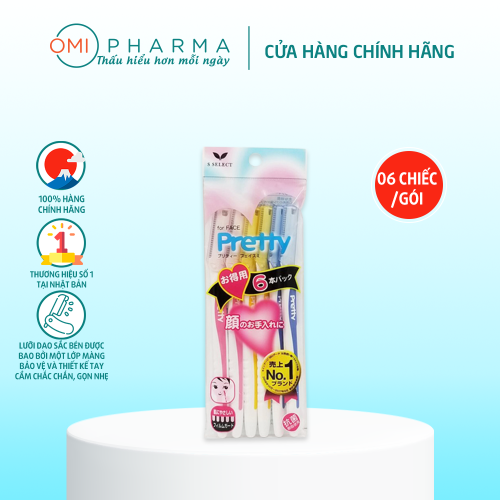 Dao cạo lông mày s select nhật bản