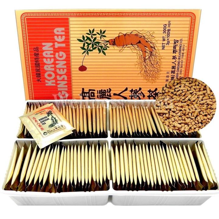 [Hàng Công Ty Date mới 2027] Trà Nhân Sâm Buleebang Hàn Quốc 300gr - 3grx100 gói