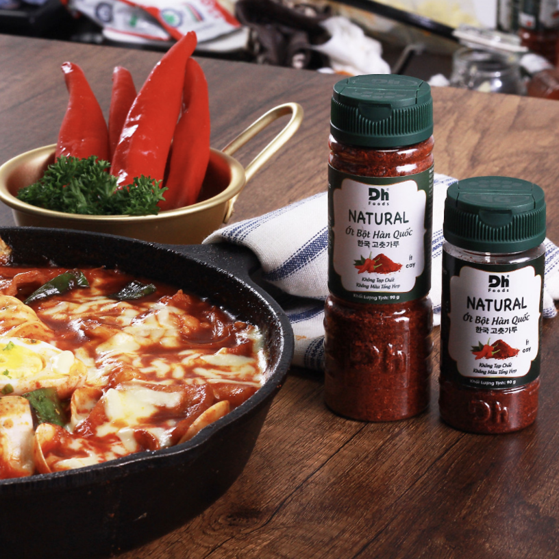 Combo 2 hũ Ớt Bột Hàn Quốc 45gr Dh Foods
