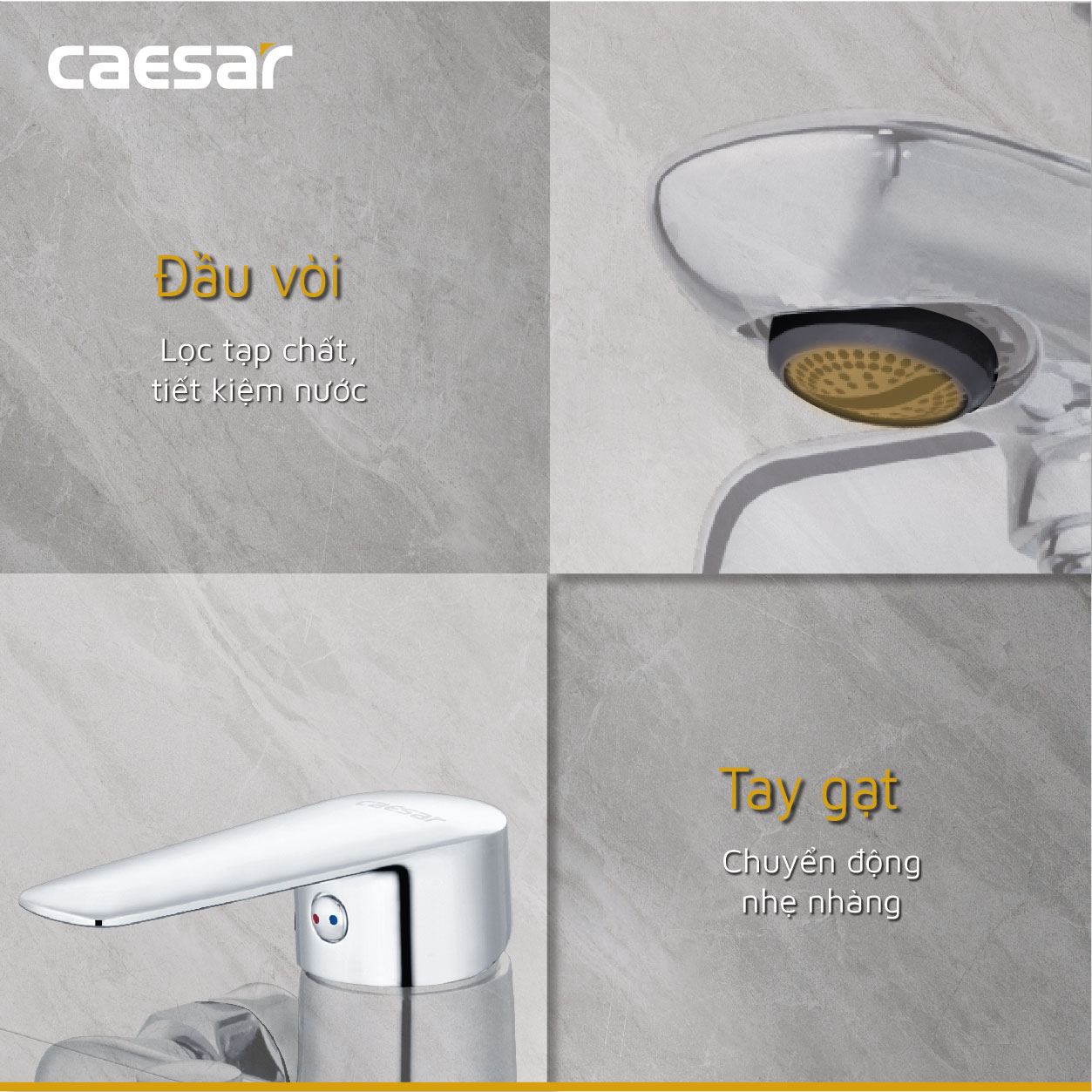 Vòi sen tắm Nóng Lạnh - S383C