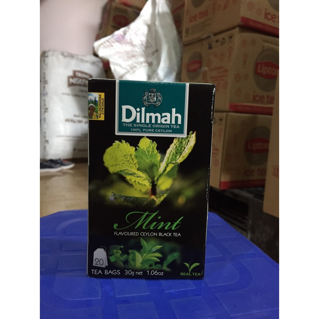 Trà Dilmah hương Dâu  Đào Bạc hà