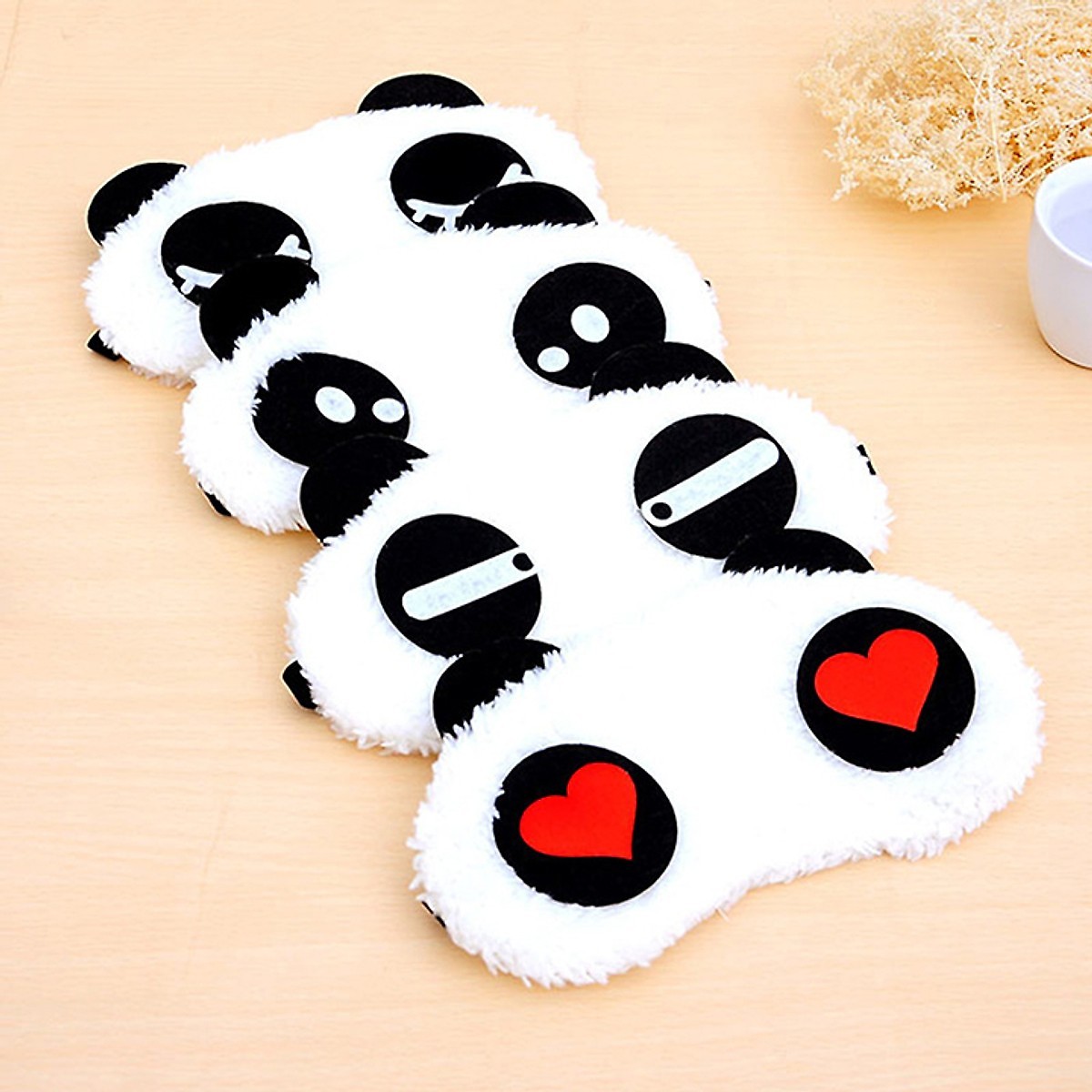 Bịt Mắt Che Mắt Ngủ Hình Panda Dễ Thương (Mẫu ngẫu nhiên)