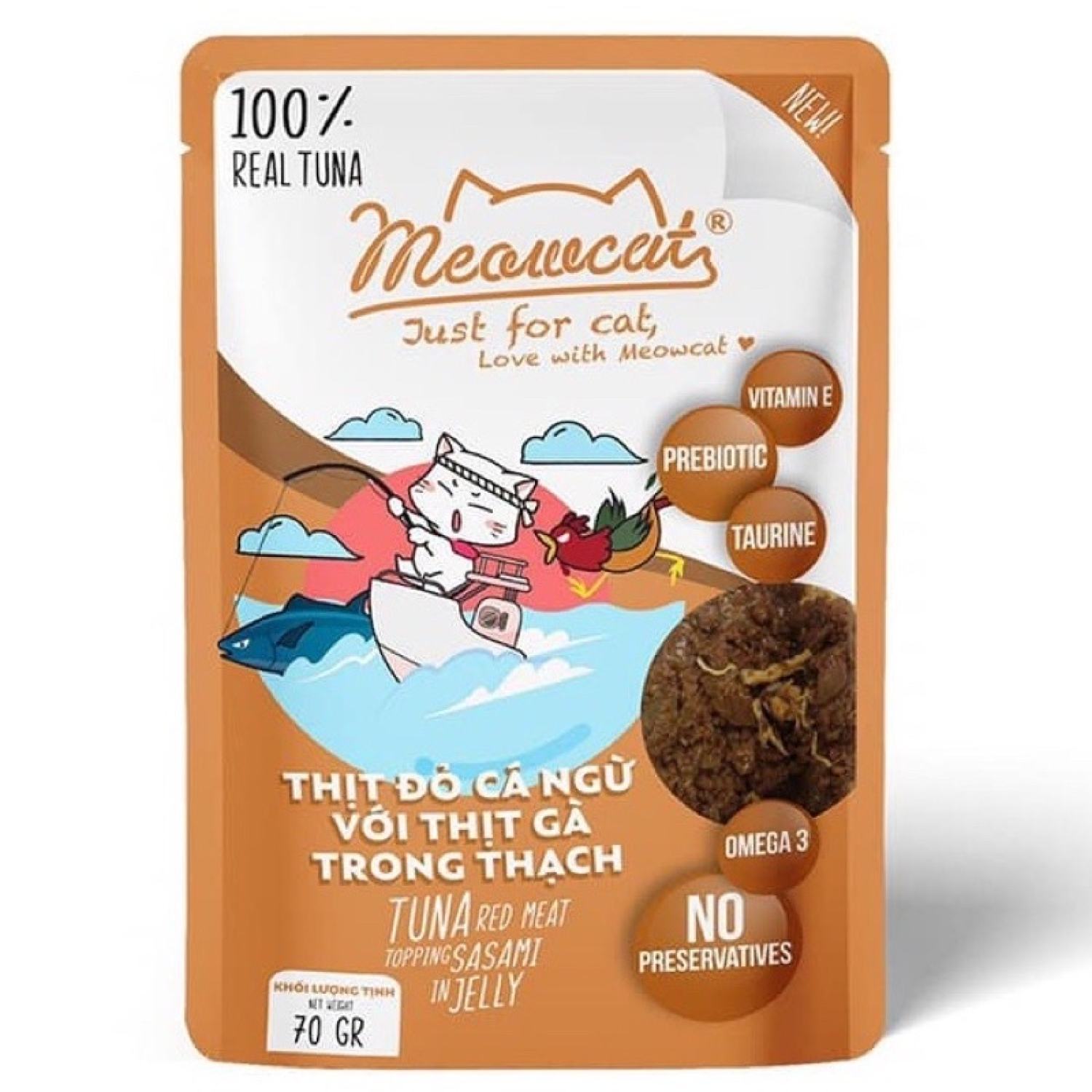 Pate Meowcat cho mèo 9 vị cực ngon 😻😻