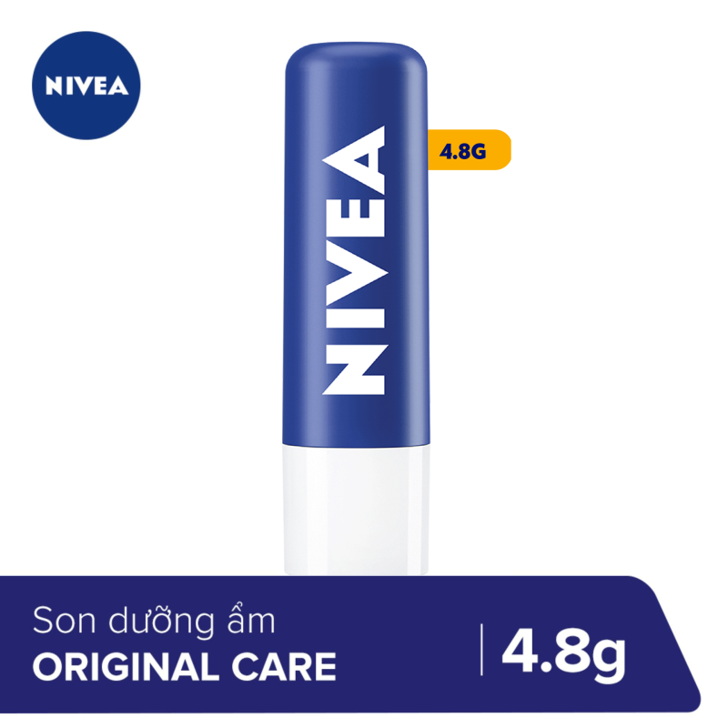 Son dưỡng ẩm chuyên sâu Nivea Original Care (4.8g) - 85061 giá rẻ
