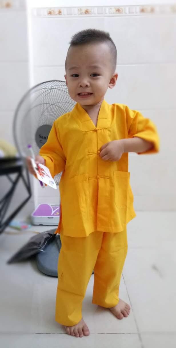 [HCM]ĐỒ LAM ĐI CHÙA TRẺ EM - MẪU LA HÁN