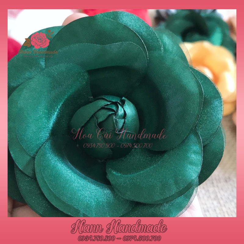 Hoa Cài Áo Giá Sỉ cao cấp [HANN HANDMADE - Hoa cài áo, phụ kiện thời trang sỉ]