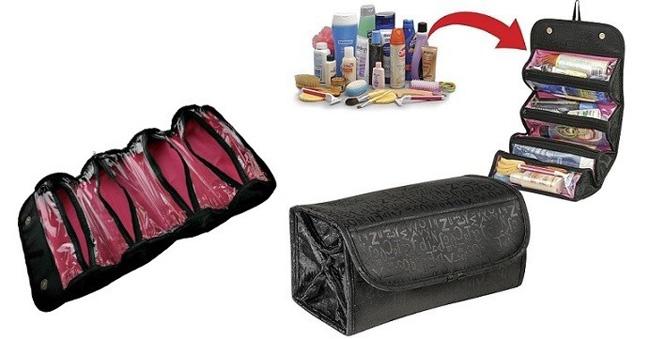 Roll N Go Compact Cosmetic Bag
