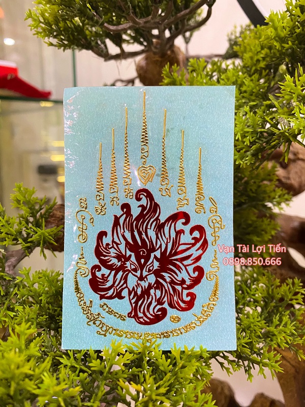 Linh Phù Dán Hồ Ly 9 Đuôi Tăng Vận Tình Duyên