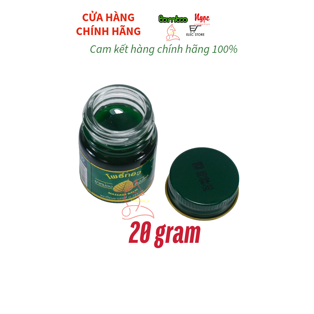 Cao Xoa Bóp Hiệu Lá Bồ Đề Thái Lan