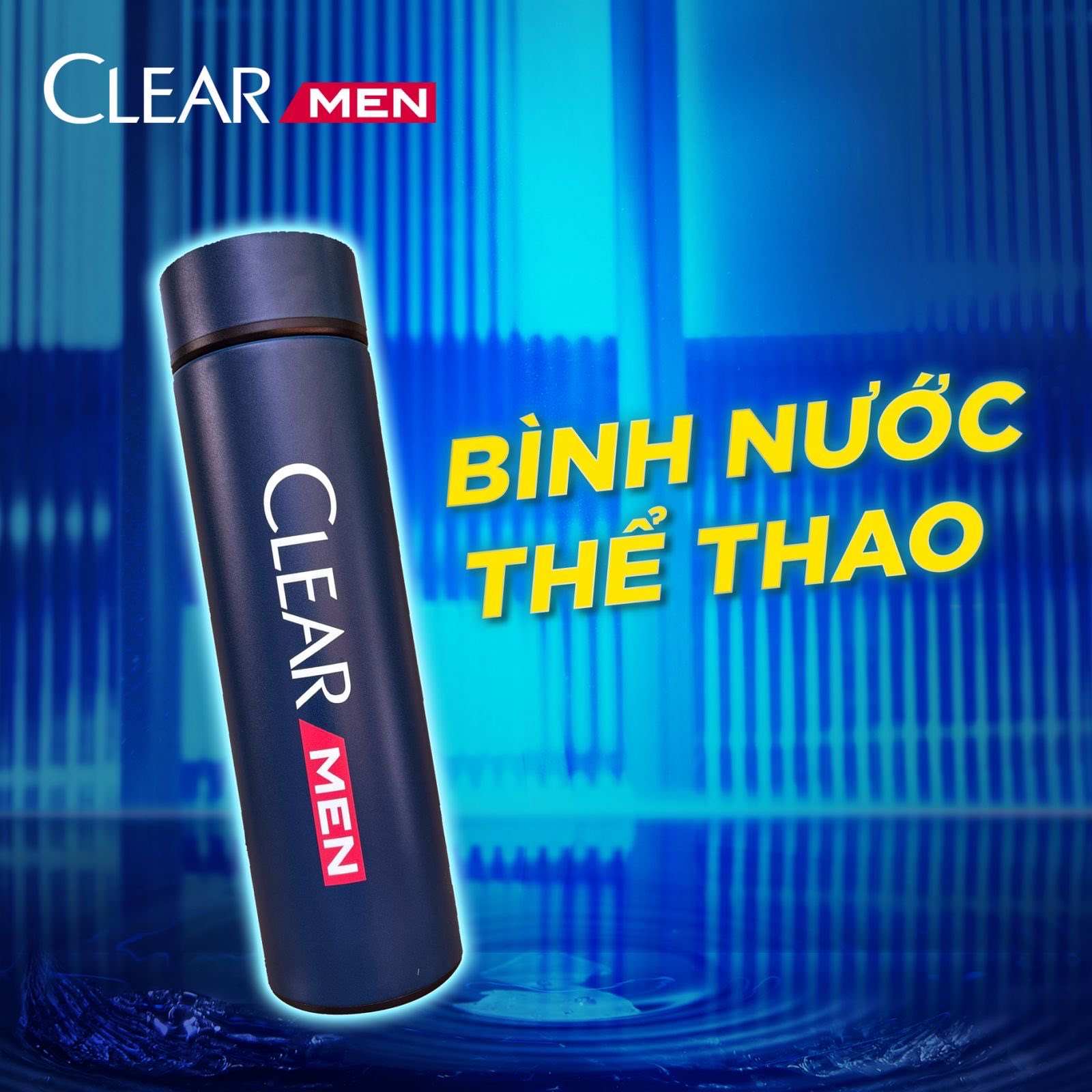 [Hàng tặng không bán - HB Gift] Bình nước thể thao