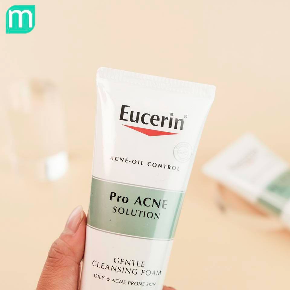 Sữa Rửa Mặt Eucerin Pro Acne Solution Gentle Cleansing Foam