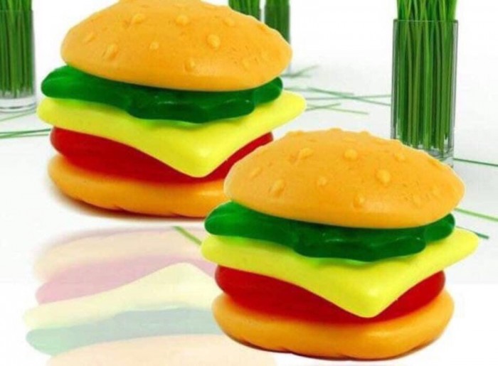 Kẹo dẻo Trolli Burger mini – gói 170gr