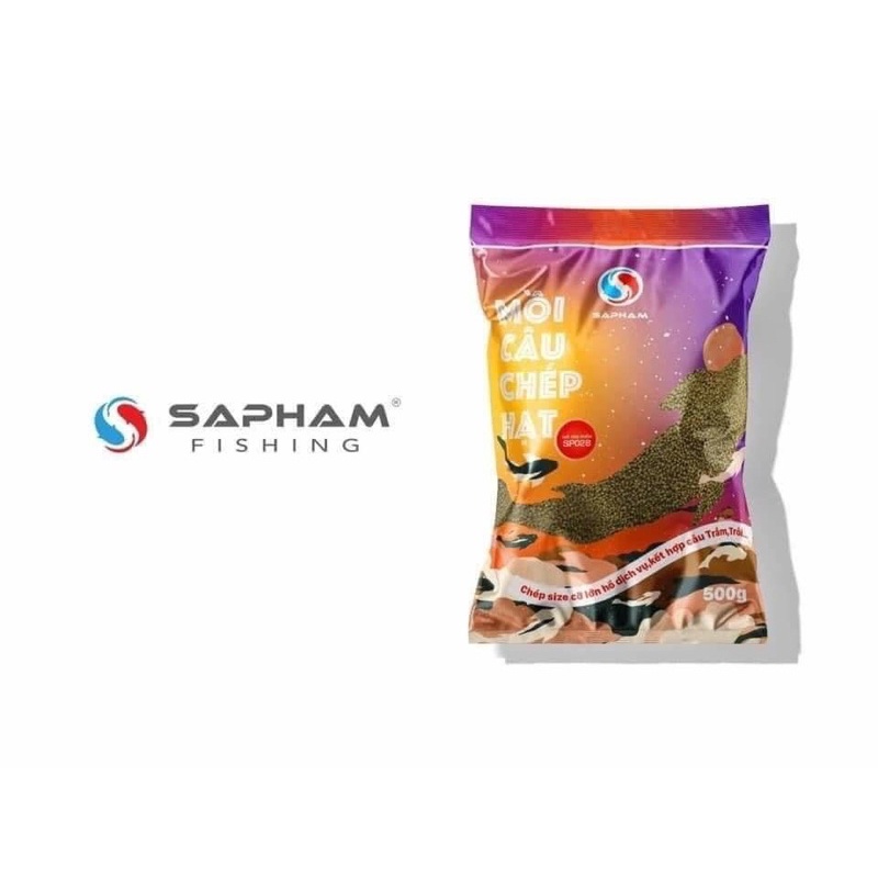 Mồi câu chép hạt sapham 500g