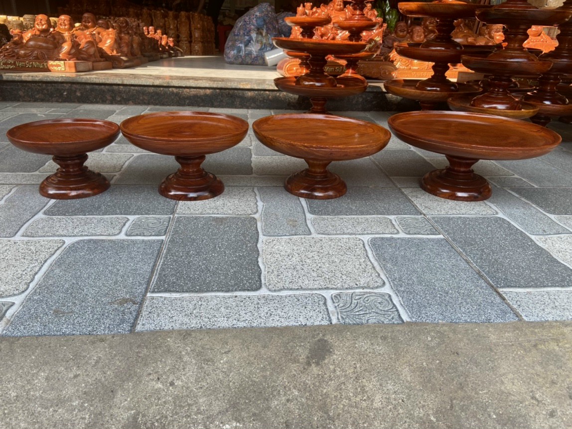 Trays, Fruit Plates, High-Quality Incense Wood Altar Table