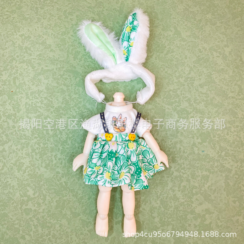 Váy Đầm Búp Bê Baboliy 16cm Animedolls 638