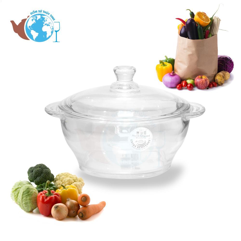 [HCM]Nồi thủy tinh cao cấp Deli 800ml - EB2008