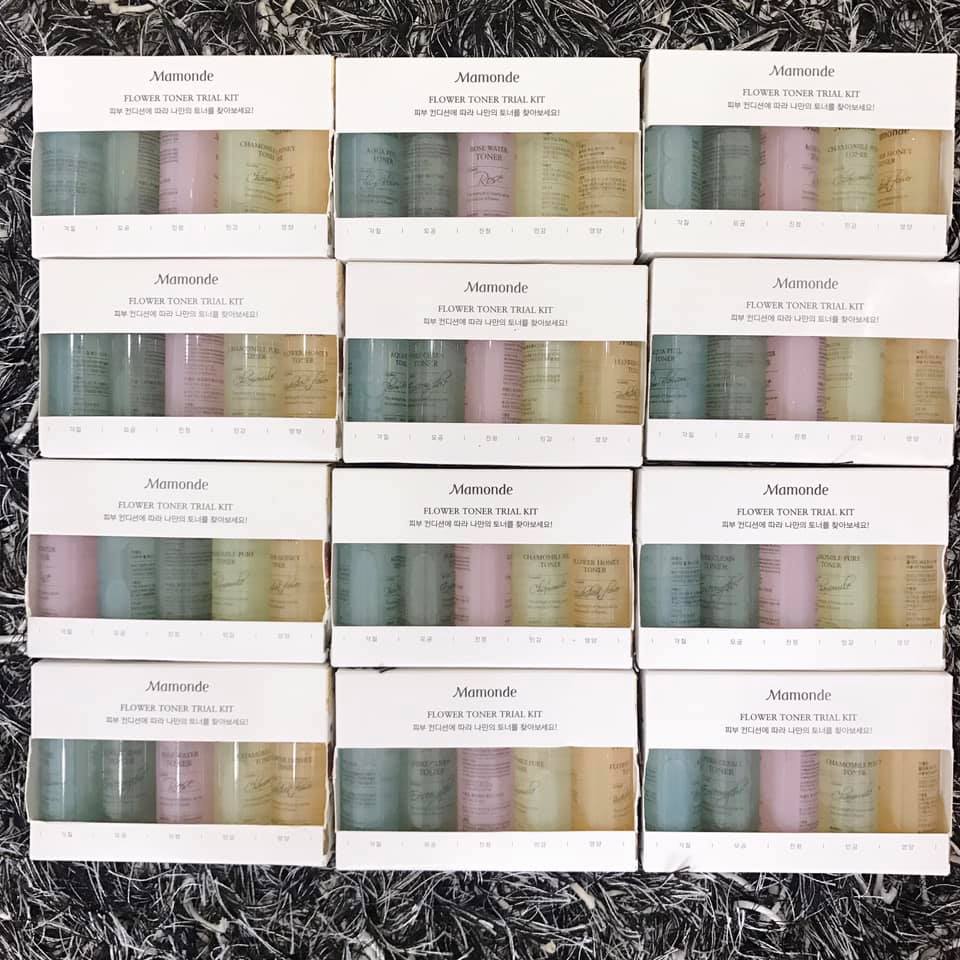 Set Toner Mamonde Mini gồm 5 chai date 2022