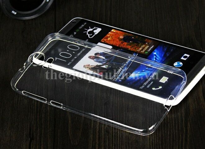 Ốp lưng silicon trong suốt htc one e9, e9 dual siêu mỏng 0.5 mm