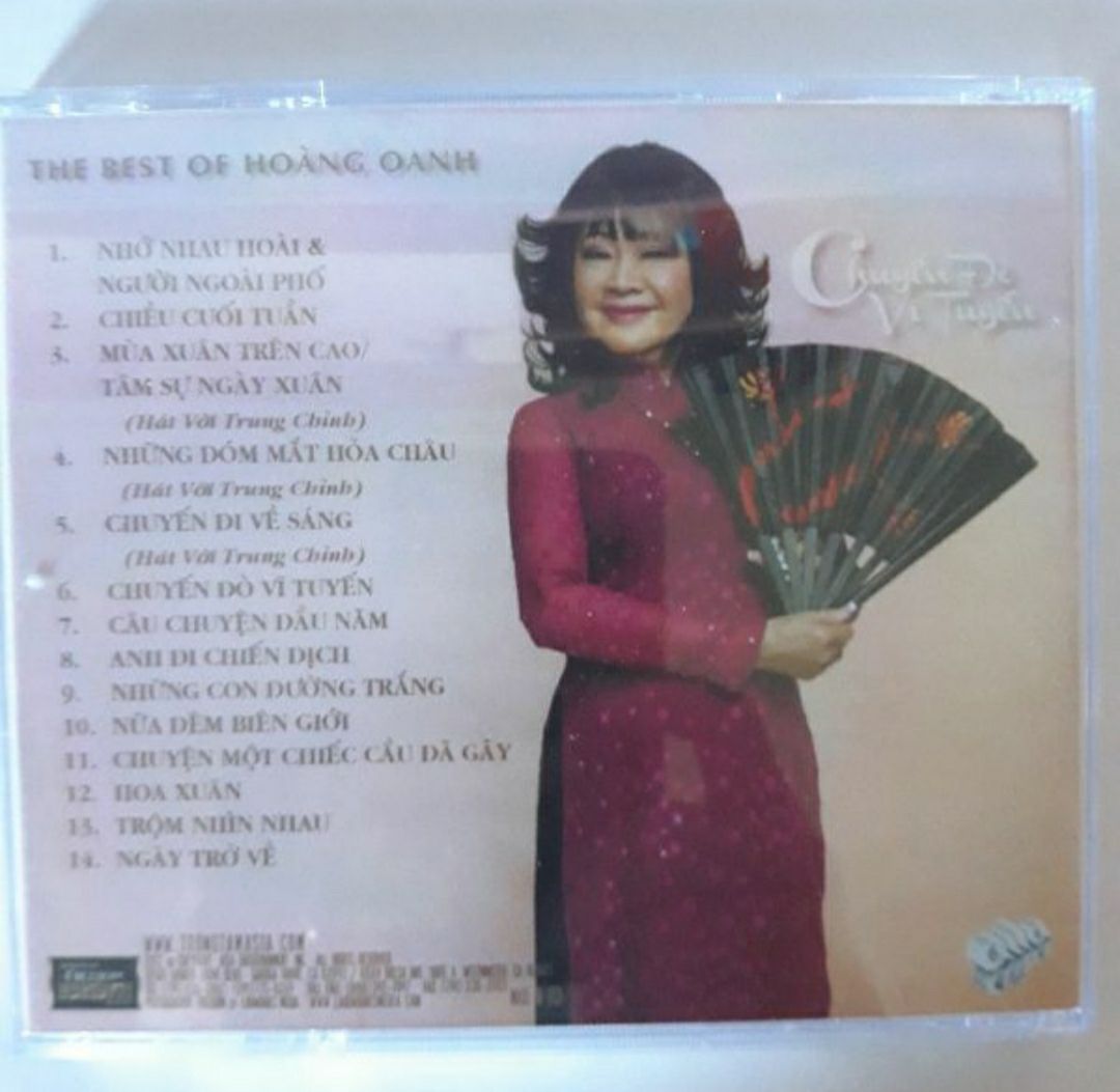 Bộ 3 đĩa cd Hoàng Oanh Mitsubishi phono