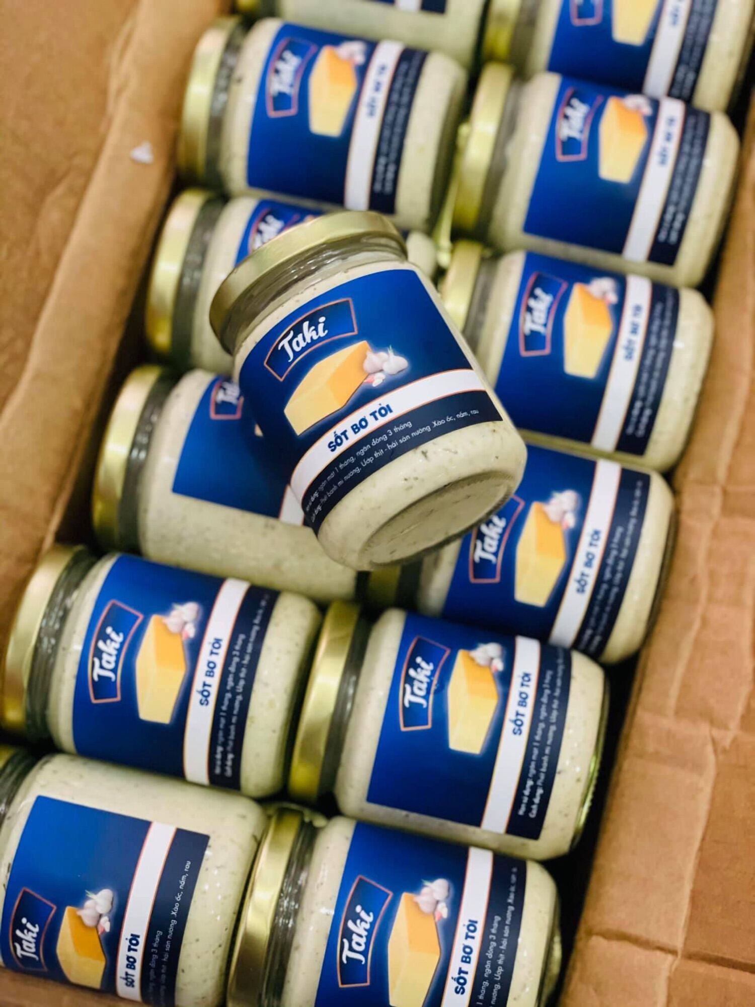 Sốt bơ tỏi thơm béo hủ 250gr