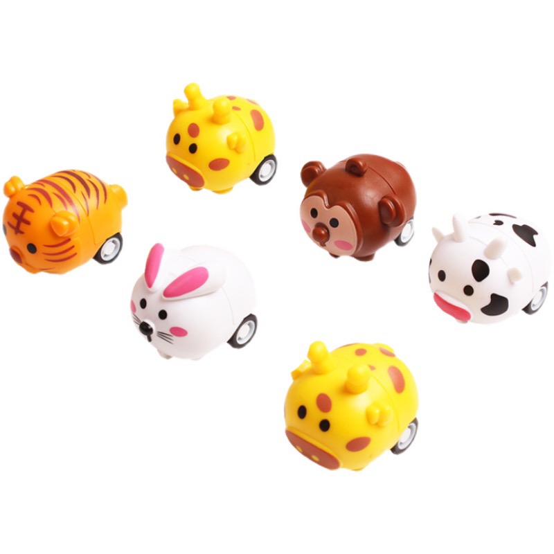 Đồ chơi xe thú mini ,đồ chơi cho bé ,chạy cót siêu đáng yêu (RẺ NHƯ CHO)