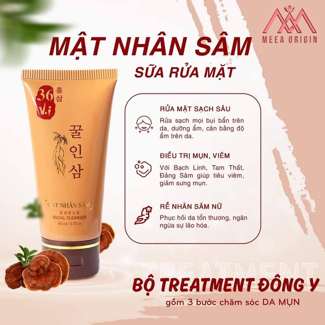 Sữa rửa mặt 36 vị Meea
